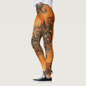 Yoga-Leggings mit einzigartigem Muster Leggings (Links)