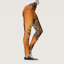 Yoga-Leggings mit einzigartigem Muster