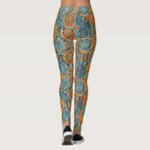 Yoga-Leggings mit einzigartigem Muster Leggings (Rückseite)