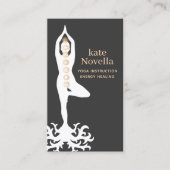 Yoga-Lehrer, Chakras Visitenkarte (Vorderseite)