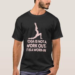 Yoga-Lehrer Fitness Yoga-Übung Medizin T-Shirt
