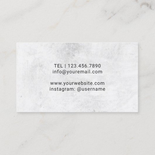 Yoga-Lehrer-Goldbaum-Logo Pilates Visitenkarte (Rückseite)