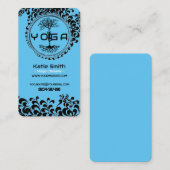 Yoga-Lehrer/Instrukteur - Visitenkarte (Vorne/Hinten)