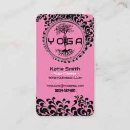 Yoga-Lehrer/Instrukteur - Visitenkarte