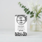 Yoga-Lehrer/Instrukteur - Visitenkarte (Stehend Vorderseite)