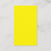 Yoga-Lehrer/Instruktor-Visitenkarte Visitenkarte (Rückseite)