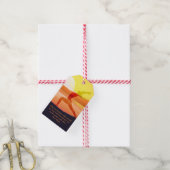 Yoga Lehrer Sun Salutation Halbmond Pose Zitate Geschenkanhänger (Mit Garn)