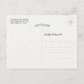 Yoga Lehrer Sun Salutation Halbmond Pose Zitate Postkarte (Rückseite)