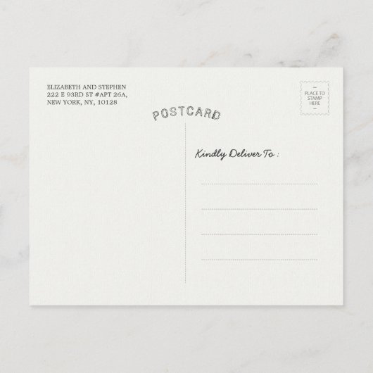 Yoga Lehrer Sun Salutation Halbmond Pose Zitate Postkarte (Rückseite)