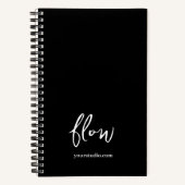 Yoga-Lehrer-Trainingsnotizbuch Flow Script Notizblock (Vorderseite)
