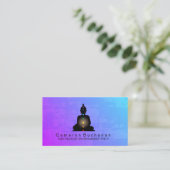 Yoga-Lehrer und Reiki VorlagenVisitenkarten Visitenkarte (Stehend Vorderseite)