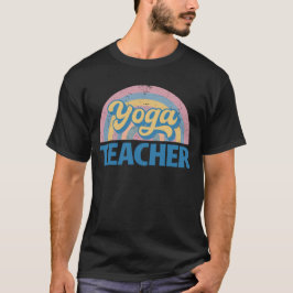 Yoga-Lehrer – Vintage-Sonnenuntergang T-Shirt