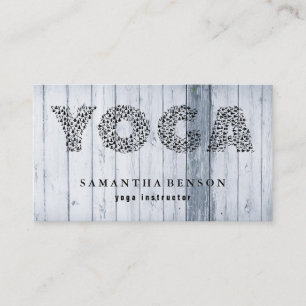 Yoga-Lehrer Visitenkarte