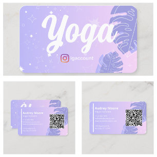 Yoga-Lehrer Visitenkarte