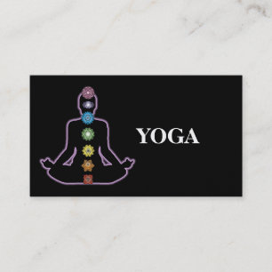 Yoga-Lehrer Visitenkarte
