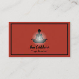 Yoga-Lehrer Visitenkarte
