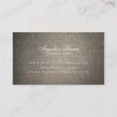 Yoga-Lehrer-Visitenkarte Visitenkarte (Rückseite)