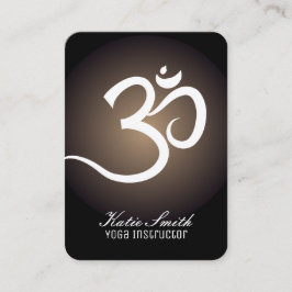 Yoga-Lehrer-Visitenkarten Visitenkarte