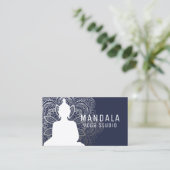 Yoga-Lehrer-Visitenkarten Visitenkarte (Stehend Vorderseite)