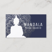 Yoga-Lehrer-Visitenkarten Visitenkarte (Vorderseite)