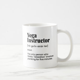 Yoga-Lehrer,Yoga-Lehrer,Yoga-Klasse Kaffeetasse