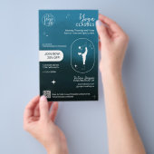 Yoga-Lehrerstudiengänge in Navy-Star Flyer (Handgriff)