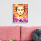 Yoga-Leinwand Leinwanddruck (Insitu (Wohnzimmer))