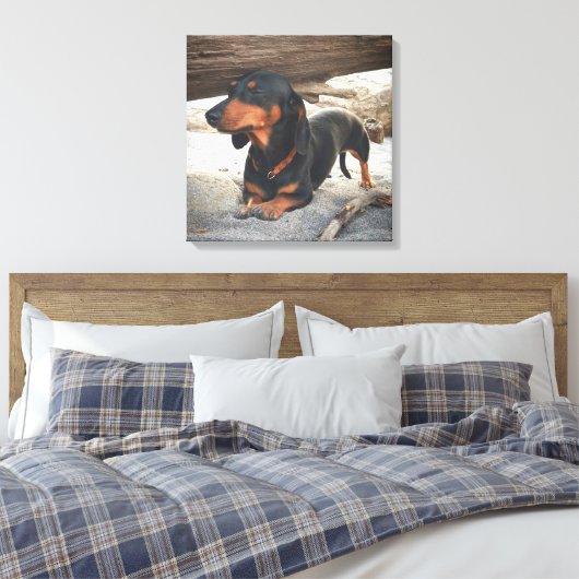 Yoga Leinwanddruck (Insitu (Schlafzimmer))