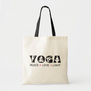 Yoga - Liebe des Friedens Tragetasche
