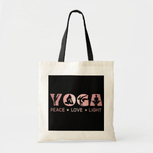 Yoga - Liebe des Friedens Tragetasche