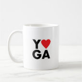 YOGA-LIEBE KAFFEETASSE (Links)