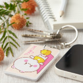 Yoga-Liebe Schlüsselanhänger (Vorderseite rechts)