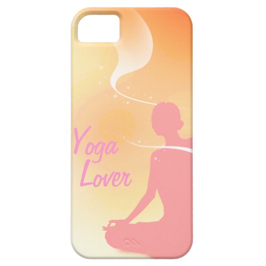 Yoga-Liebhaber Case-Mate iPhone Hülle (Rückseite)