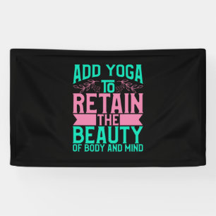 Yoga-Liebhaber   Yoga bewahren die Schönheit Banner