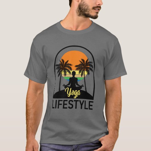Yoga Lifestyle T-Shirt (Vorderseite)