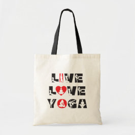 Yoga Live Liebe Tragetasche