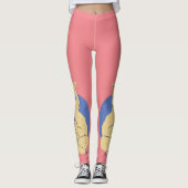 Yoga Llama Leggings (Vorderseite)