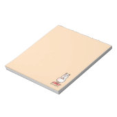 Yoga Llama - Llamaste Notizblock (Rotiert)