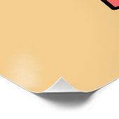 Yoga llama - Llamaste Poster (Ecke)