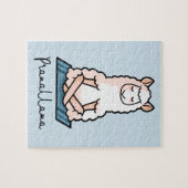 Yoga Llama - Pranallama Puzzle (Horizontal)