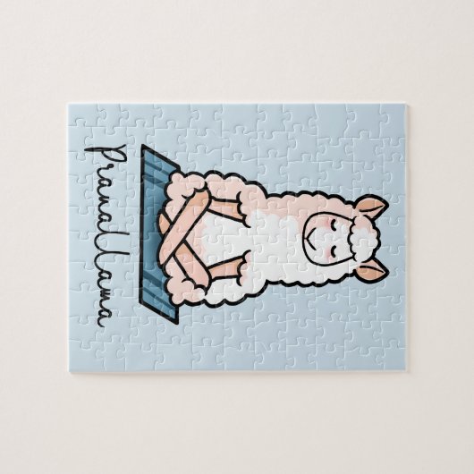 Yoga Llama - Pranallama Puzzle (Horizontal)
