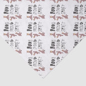 Yoga Llamas Seidenpapier (Ausschnitt)