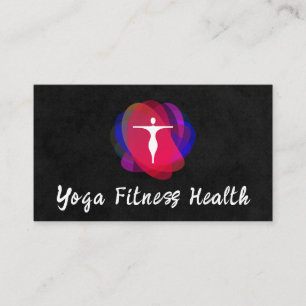 Yoga-Logo Modern Visitenkarte