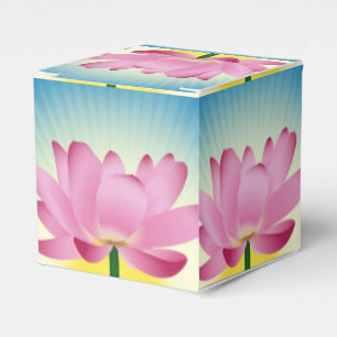 Yoga Lotus Geschenkschachtel