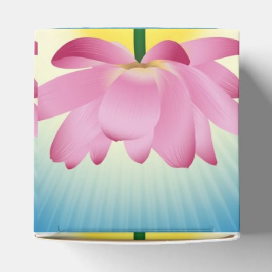 Yoga Lotus Geschenkschachtel (Oben)