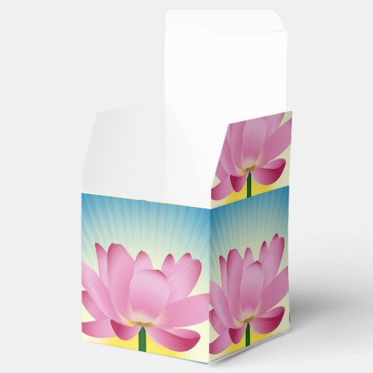 Yoga Lotus Geschenkschachtel (Geöffnet)