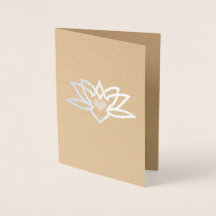 Yoga Lotus Heart Foil