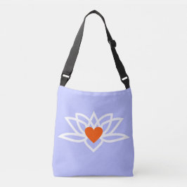 Yoga Lotus Heart Tasche