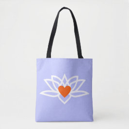 Yoga Lotus Heart Tasche
