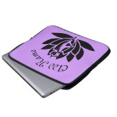 Yoga Lotus Laptopschutzhülle (Vorne Knopf)